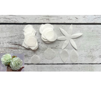 Заготовка з вафельного паперу Троянда 6 см