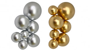 Сфери з кондитерської глазурі, набір 7 шт