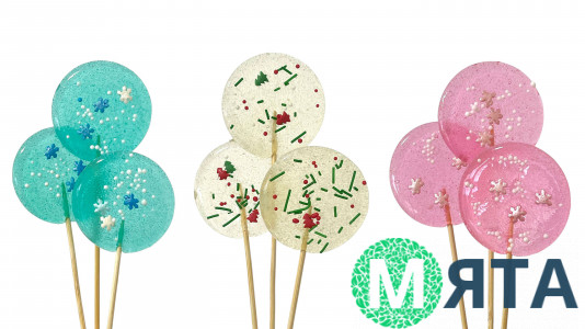 Льодяник Новорічний, 1 шт