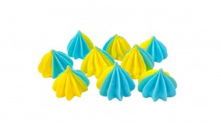 Міні-Безе Патріотичний Мікс, 9 штук