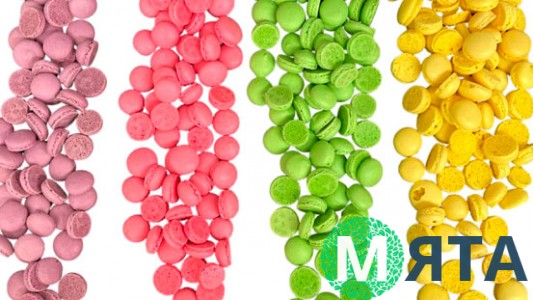 Міні Макаронси, краплі, 50 грам