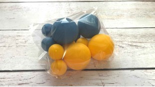 Кулі-сфери, Жовто-Сині