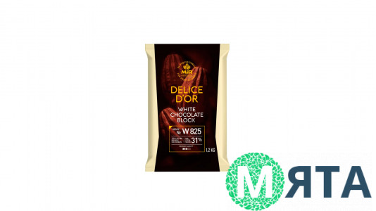 Шоколад білий Delice D'or 31%, шокоблок