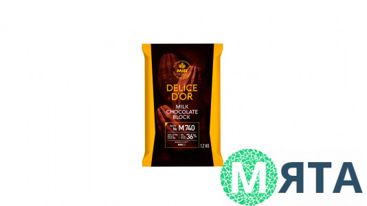 Шоколад молочний Delice D'or 36%, шокоблок