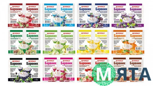 Барвники сухі Украса