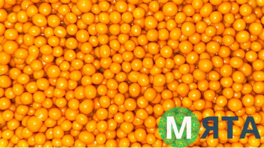 Хрусткі кульки Помаранчеві