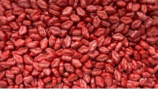 Кондитерська посипка Губки Червоні