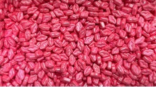 Кондитерська посипка Губки Рожеві