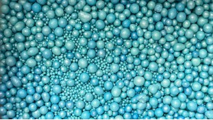 Посипання мікс рисових кульок, Блакитний