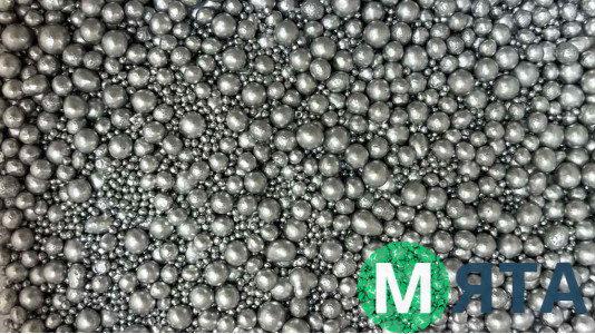 Посипання мікс рисових кульок, Срібний