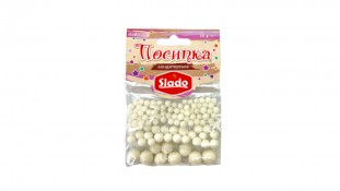 Посипка в стиках, Білі кульки мікс