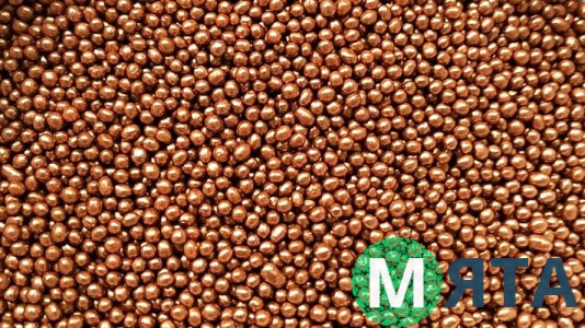 Рисові кульки, бронзові