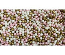 Рисові кульки, Мікс Рожевий із Золотим