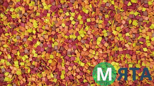 Цукрове посипання Кленові Листики №3