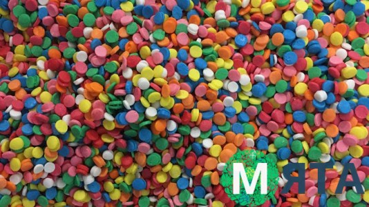 Цукрове посипання Конфетті №4