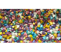 Цукрова посипка перламутрова, Мікс №2 Серця-Конфетті