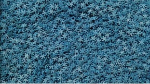 Цукрове посипання Сніжинки Сині