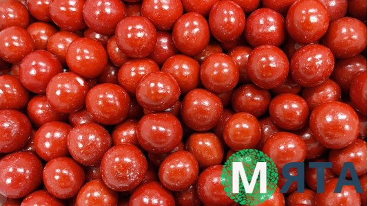 Повітряні кульки в шоколаді, Червоні