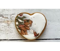 Пряник серце, Ведмедик