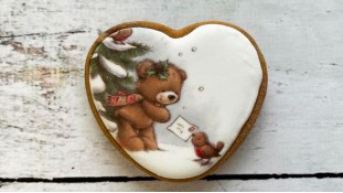 Пряник серце, Ведмедик