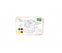 Пряник-листівка від Св. Миколая з розфарбуванням