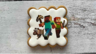 Пряник квадратний Майнкрафт