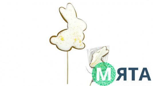 Пряник на шпажці Зайчик