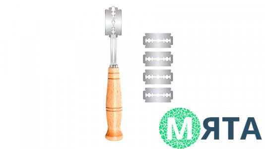 Пекарський ніж зі змінними лезами