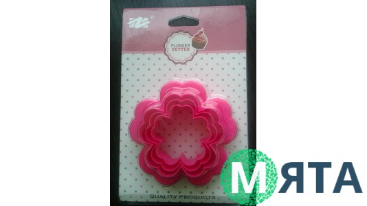 Двосторонні форми для печива та пряників Квітка