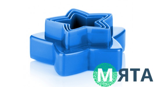 Двосторонні форми для печива та пряників Зірочки