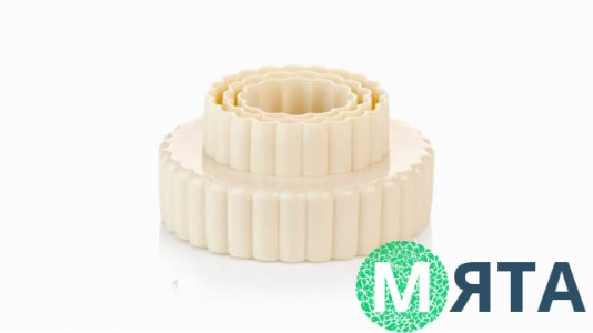 Двосторонні форми для печива та пряників Коло рифлене