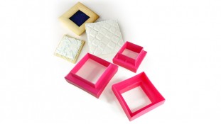 Двосторонні форми для печива та пряників Квадрат