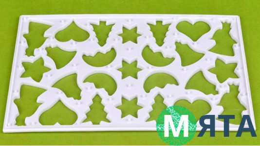 Лист-форма для печива Новий Рік