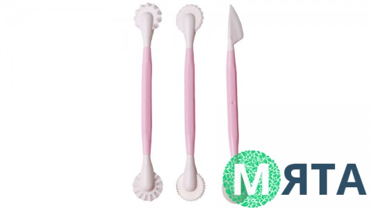 Набір інструментів для мастики, 3 стеки