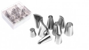 Набір великих кондитерських насадок, 9 шт. №2