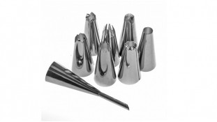 Набір кондитерських насадок розмір M. 8 штук