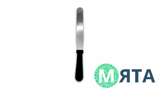 Шпатель кондитерський маленький, прямий