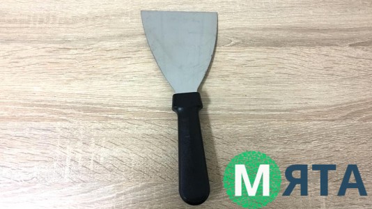Шпатель плоский скошений