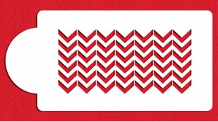 Трафарет Зигзагі