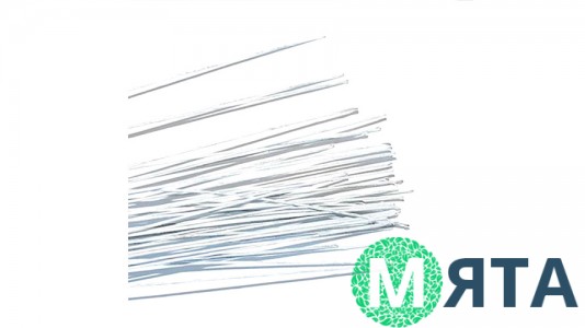 Дріт у білій обмотці. 50шт (Китай)