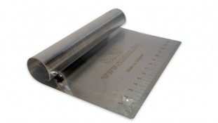 Шпатель металевий з лінійкою, 15 см