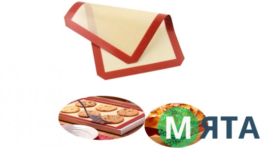 Силіконовий килимок для випічки, посилений