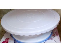 Поворотний стіл з оборкою, пластик