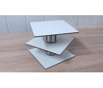 Стійка під торт кубик, ДВП. 17х17 см