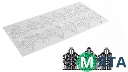 Килимок для гнучкого айсингу Мереживо №4