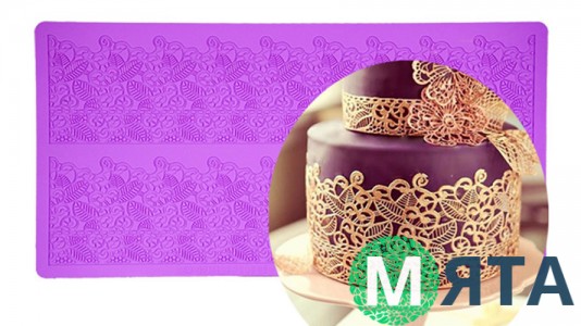 Килимок для гнучкого айсингу Мереживо №5