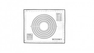 Силіконовий килимок армований 30х40 см