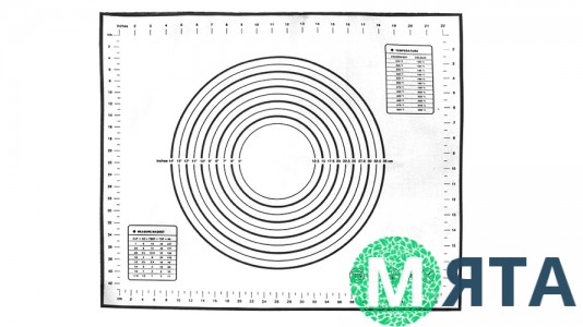 Силіконовий килимок армований 40х60 см