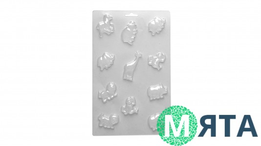 Форма для шоколаду Зоопарк