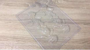 Молд для шоколаду та мастики Черепашки-ніндзя